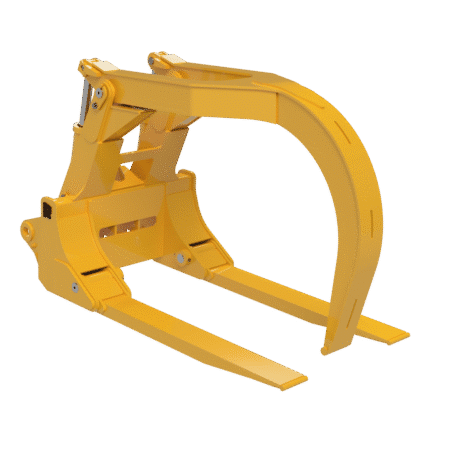 Wide Clamp Peeler Grapple