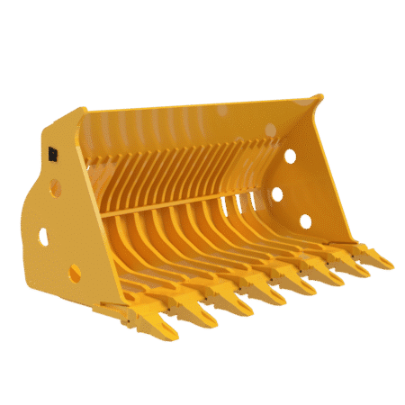Rock Tine Loader Bucket