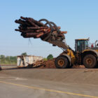 West Coast Millyard Grapple for sale Moving Logs - Rockland Manufacturing