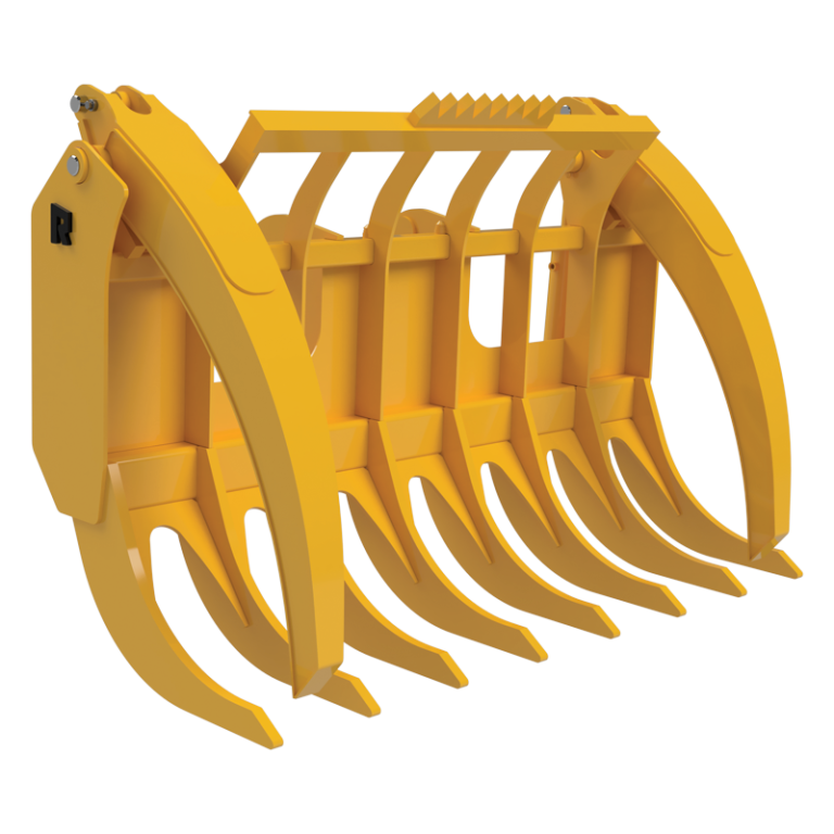 Loader Rake with Clamps | Rockland Manufacturing