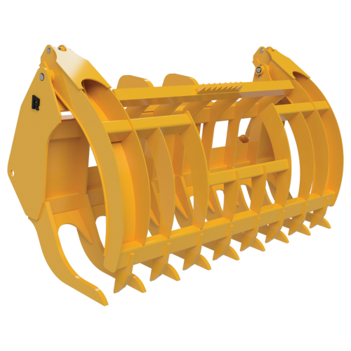 Loader Rake with Clamps | Rockland Manufacturing