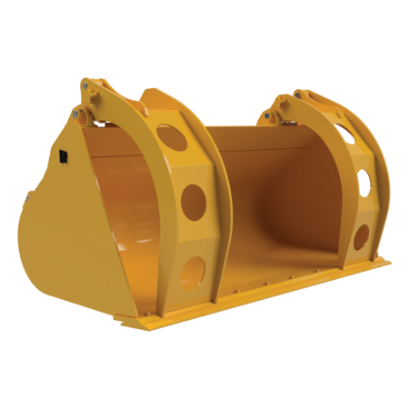 Light Material Bucket with Clamps | Rockland
