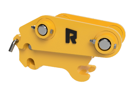 Spring-Loaded Manual Excavator Coupler